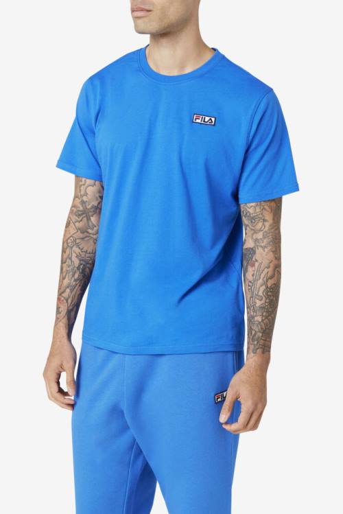 Camiseta Fila Skylar Tee Hombre Azules | Fila492UE