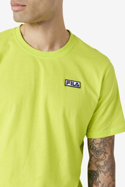 Camiseta Fila Skylar Tee Hombre Verde Claro | Fila794UQ