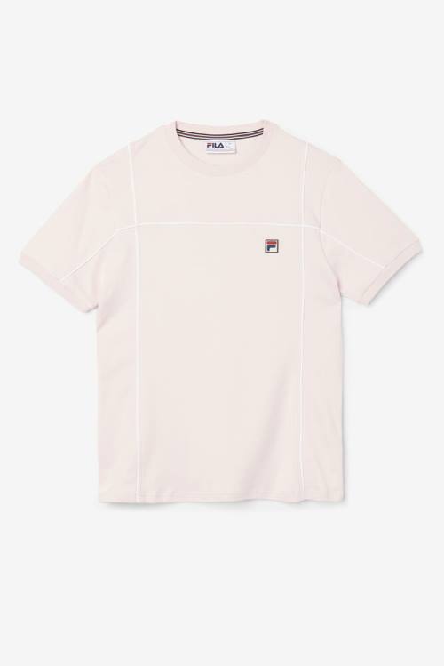 Camiseta Fila Terrinda Crew Hombre Rosas | Fila781WE