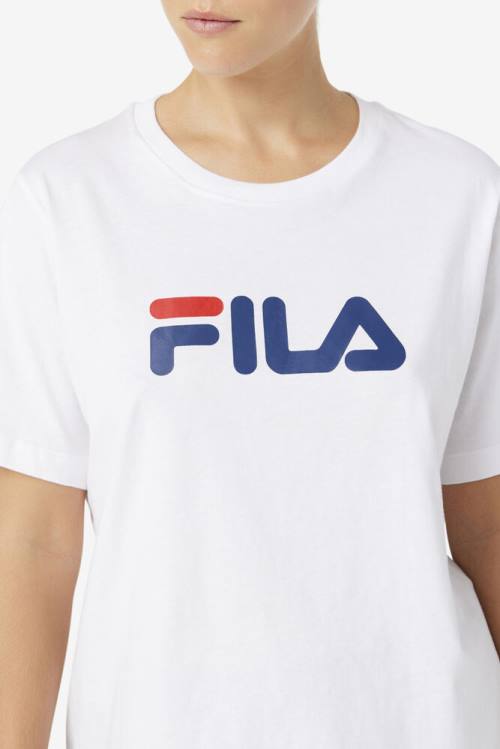 Camiseta Fila Thea Tee Mujer Blancas | Fila065EW