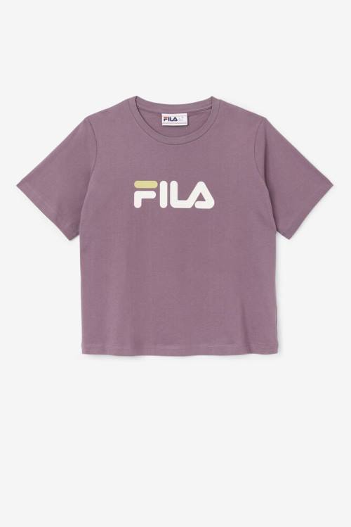 Camiseta Fila Thea Tee Mujer Moradas | Fila216BU