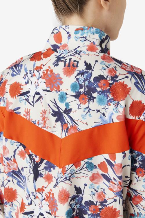 Chaquetas Fila Etha Pista Mujer Naranjas | Fila915LB