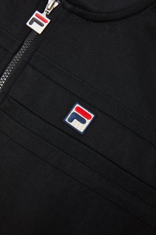 Chaquetas Fila Naso Hombre Negras | Fila103JK