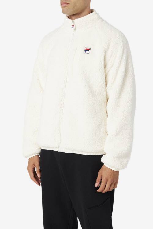 Chaquetas Fila Yuri Hombre Blancas | Fila798UO