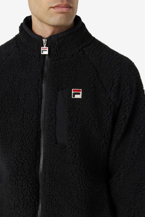 Chaquetas Fila Yuri Hombre Negras | Fila013BV