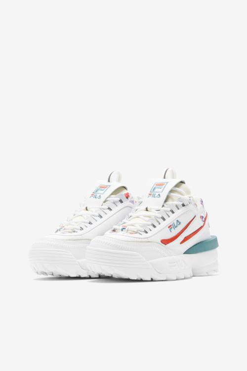 Exp Zapatillas Fila Disruptor 2 Mujer Blancas | Fila872HU