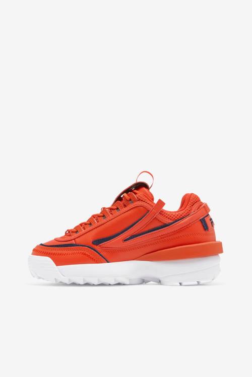 Exp Zapatillas Fila Disruptor 2 Mujer Naranjas Azul Marino Blancas | Fila641JM