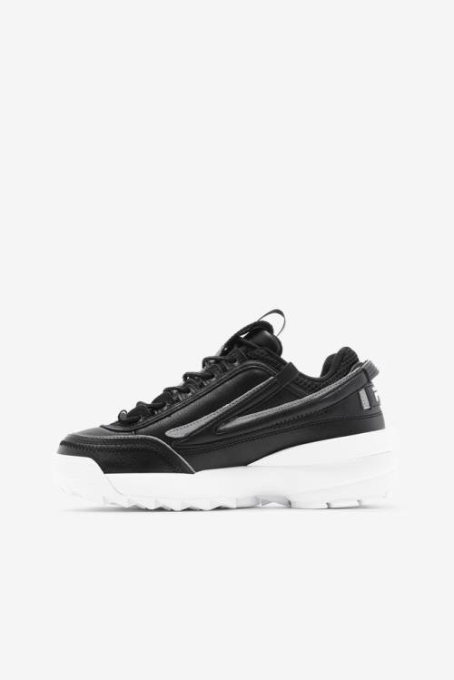 Exp Zapatillas Fila Disruptor 2 Mujer Negras Blancas | Fila678WQ