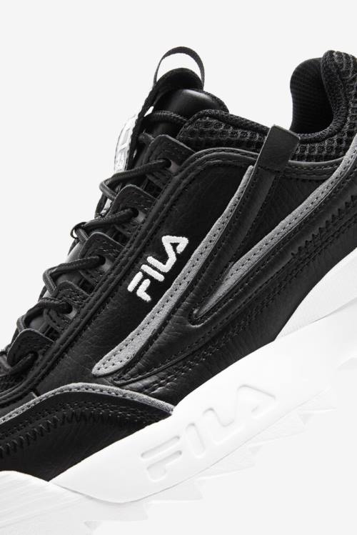 Exp Zapatillas Fila Disruptor 2 Mujer Negras Blancas | Fila678WQ