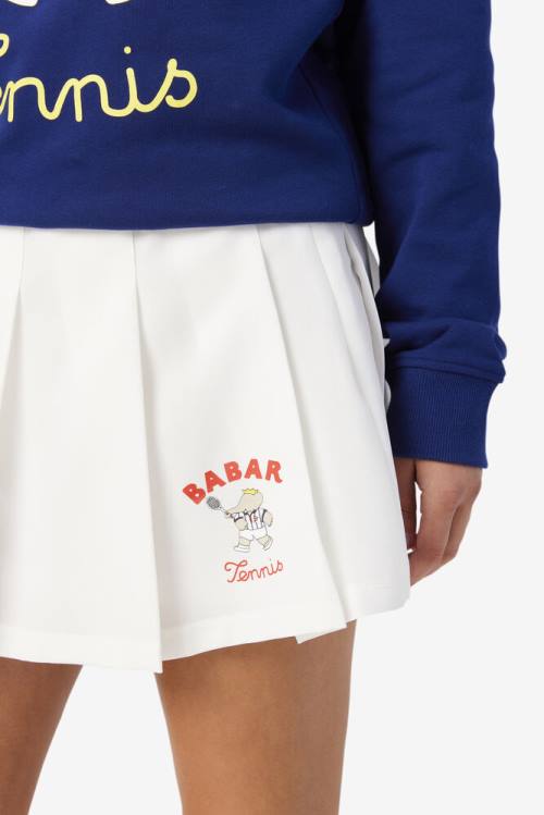 Falda Fila X Rb Babar Lovell Mujer Blancas | Fila830HM