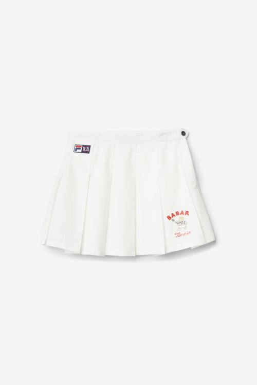 Falda Fila X Rb Babar Lovell Mujer Blancas | Fila830HM