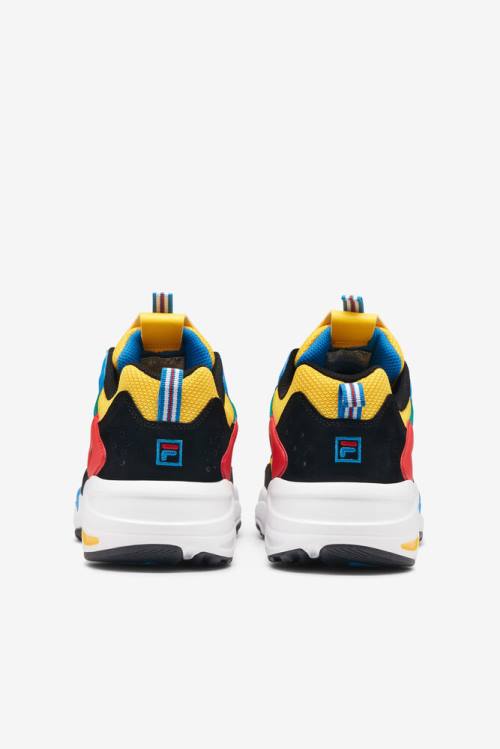 Festival Zapatillas Fila Ray Tracer Hombre Amarillo Negras Azules | Fila203UL