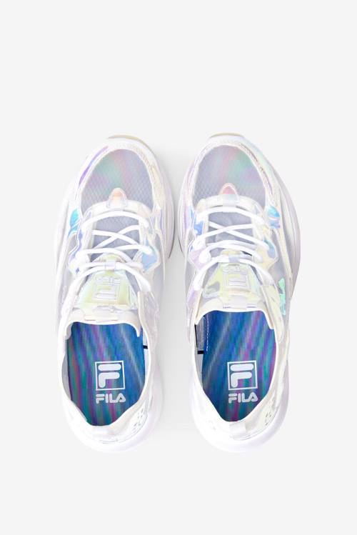 Iridescent Zapatillas Fila Ray Tracer Mujer Blancas | Fila175UZ