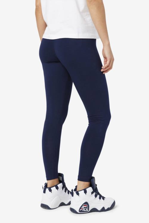 Leggins Fila Elora Mujer Azul Marino | Fila492MD