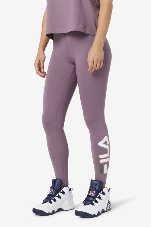 Leggins Fila Elora Mujer Moradas | Fila482QE