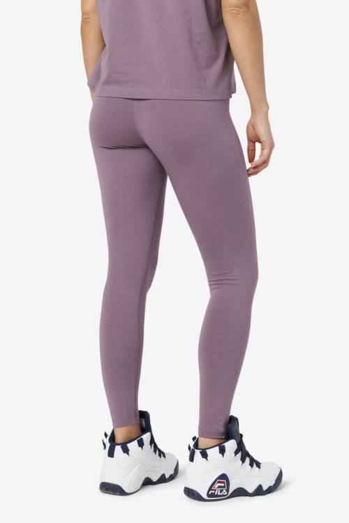 Leggins Fila Elora Mujer Moradas | Fila482QE