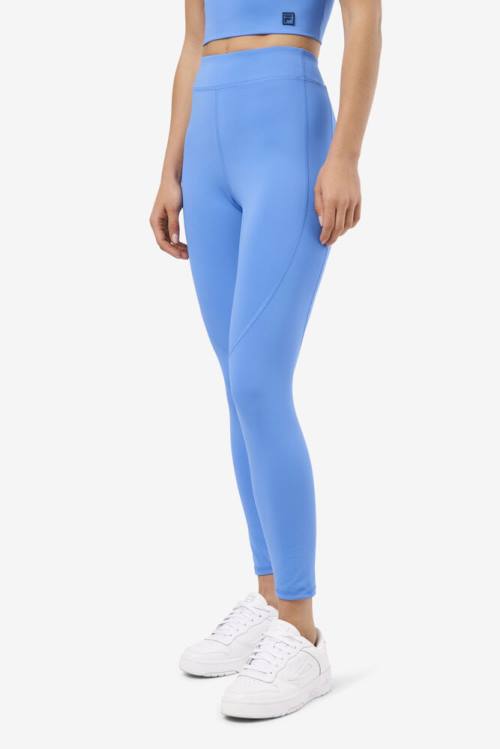 Leggins Fila Emerie Mujer Azules | Fila693MA