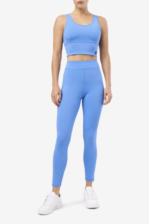 Leggins Fila Emerie Mujer Azules | Fila693MA