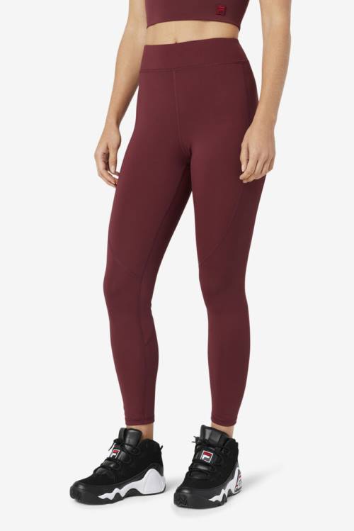 Leggins Fila Emerie Mujer Marrones | Fila257LT