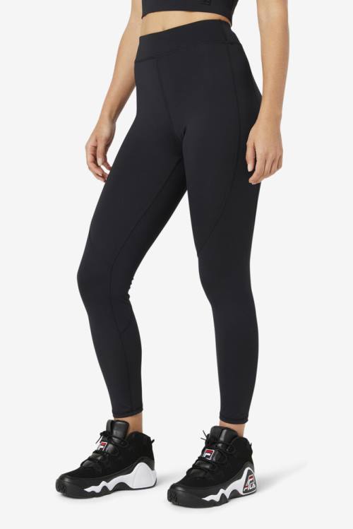 Leggins Fila Emerie Mujer Negras | Fila821YX