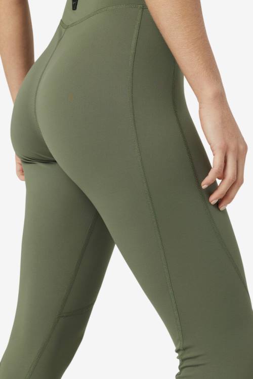 Leggins Fila Emerie Mujer Verde Oliva | Fila506HY