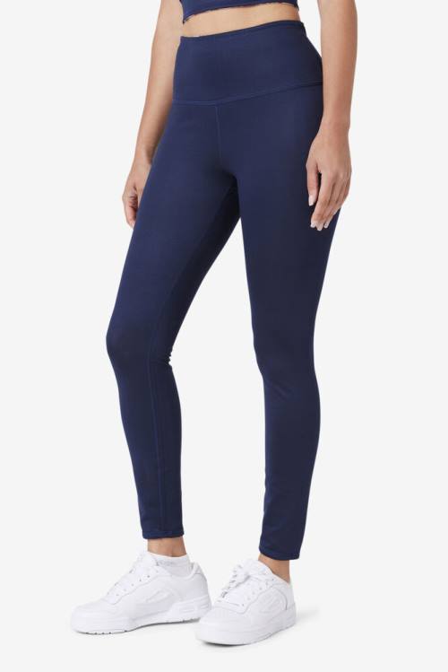 Leggins Fila Lucille Reversible Mujer Azul Marino | Fila746MG