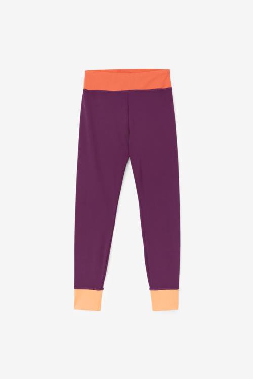 Leggins Fila Marnie Base Layer Mujer Moradas | Fila860HM