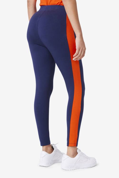 Leggins Fila Mercy Mujer Azul Marino | Fila761BP