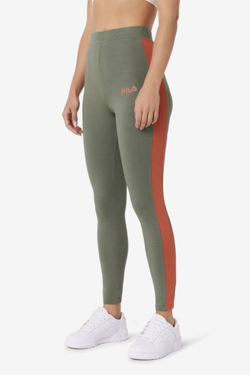 Leggins Fila Mercy Mujer Verde Oliva | Fila647SO