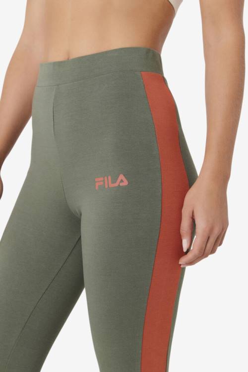 Leggins Fila Mercy Mujer Verde Oliva | Fila647SO