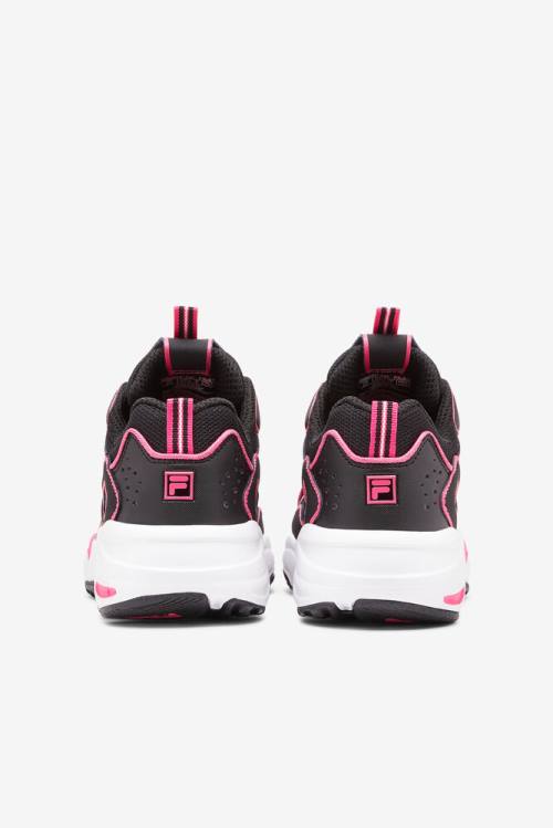 Neon Zapatillas Fila Ray Tracer Mujer Negras Rosas Blancas | Fila532HB