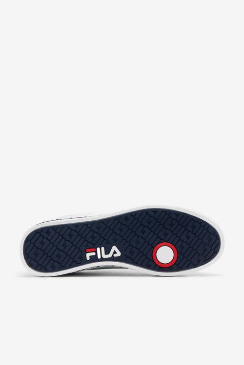 Original Court Leather Zapatillas Fila Original Fitness Hombre Blancas Azul Marino Rojas | Fila063WK