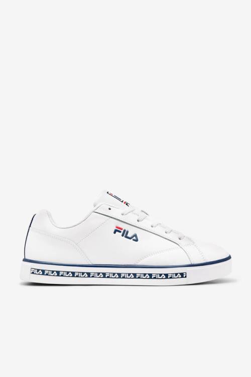 Original Court Leather Zapatillas Fila Original Fitness Hombre Blancas Azul Marino Rojas | Fila063WK