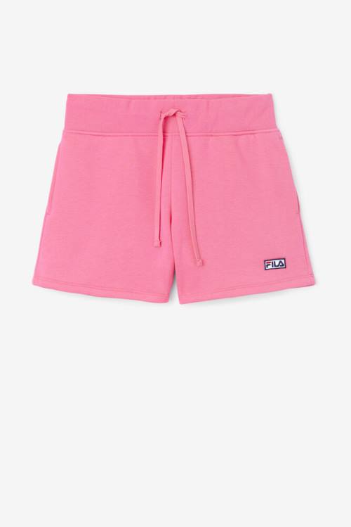 Pantalones Cortos Fila Diara High Rise Mujer Rosas | Fila378QD