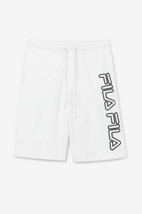 Pantalones Cortos Fila Theo Hombre Blancas | Fila072ZG