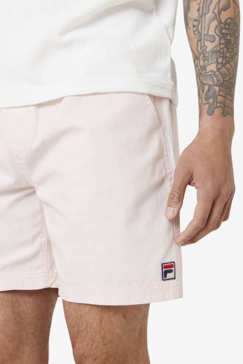 Pantalones Cortos Fila Venter Hombre Rosas | Fila602BV