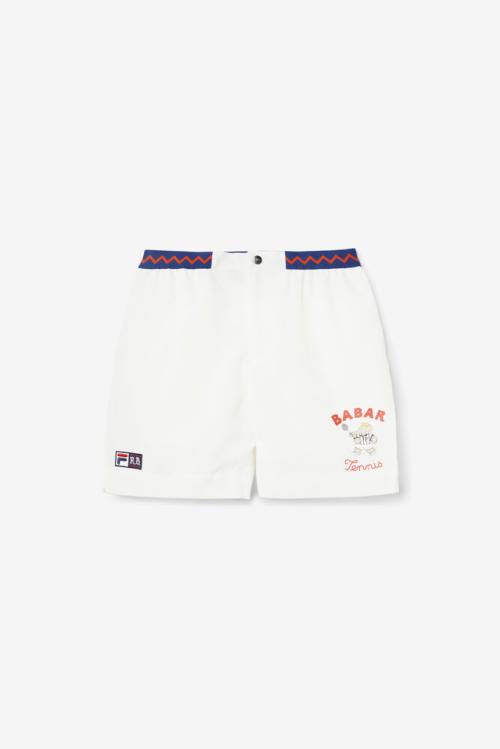 Pantalones Cortos Fila X Rb Babar Marckus Hombre Blancas Azules Rojas | Fila237DI