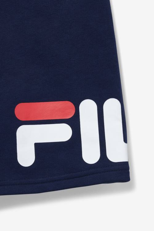 Pantalones Cortos Fila Zeshawn Hombre Azul Marino | Fila839UG