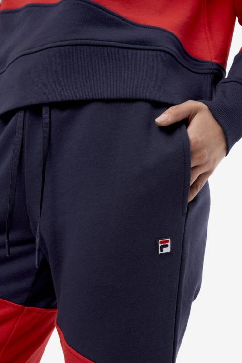 Pantalones Fila Adriana Jogger Mujer Rojas | Fila781FA