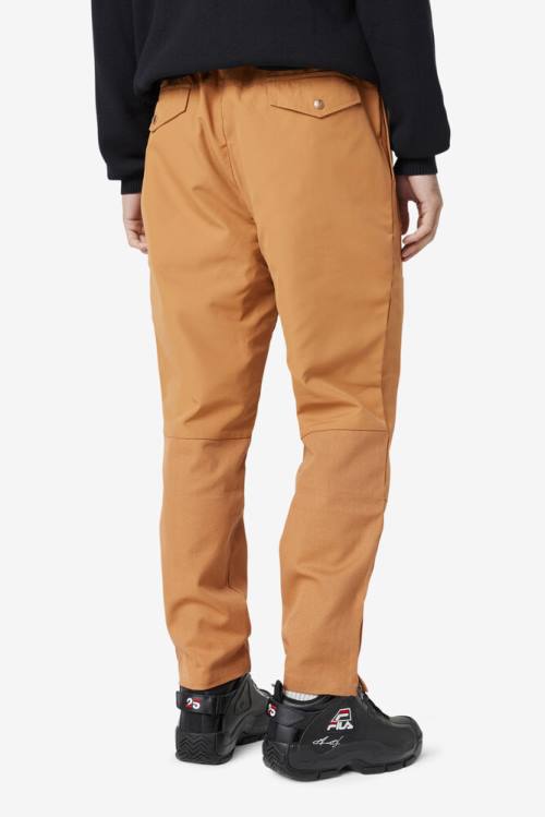 Pantalones Fila Amazon Cargo Hombre Amarillo | Fila763XP