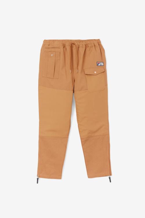 Pantalones Fila Amazon Cargo Hombre Amarillo | Fila763XP