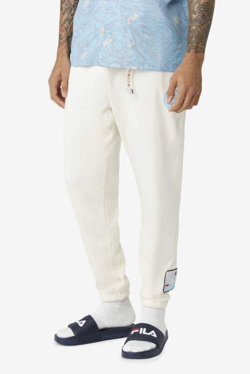 Pantalones Fila Basecamp Hombre Blancas | Fila491DW