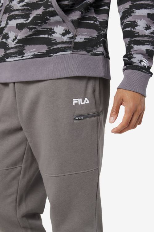 Pantalones Fila Canadice Jogger Hombre Gris | Fila957KZ