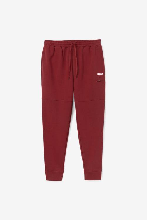 Pantalones Fila Canadice Jogger Hombre Rojas | Fila642JW