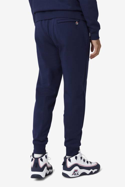 Pantalones Fila Chardon Jogger Hombre Azul Marino | Fila710NE