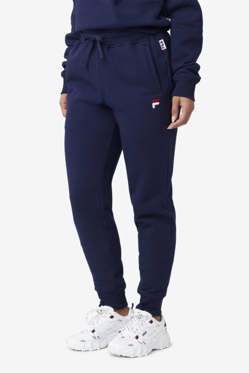 Pantalones Fila Chardon Jogger Hombre Azul Marino | Fila710NE