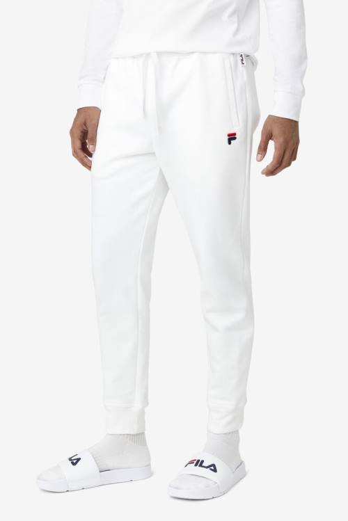 Pantalones Fila Chardon Jogger Hombre Blancas | Fila908XA