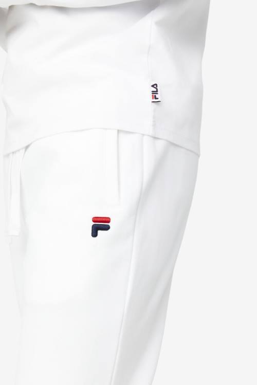 Pantalones Fila Chardon Jogger Hombre Blancas | Fila908XA