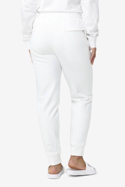 Pantalones Fila Chardon Jogger Mujer Blancas | Fila261SB