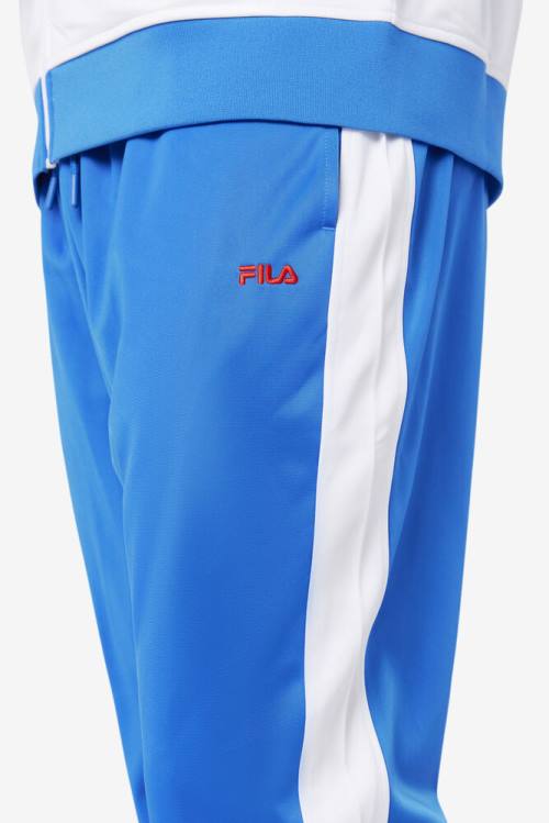 Pantalones Fila Ecuador Pista Hombre Azules Blancas Rojas | Fila964QX